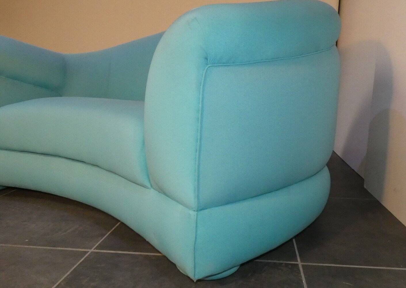 Toi et Moi sofa in jersey by Arpex International, Rome, Italy, 1970.