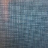 Blue formica table and its 4 chairs