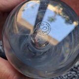 Vintage Baccarat glass vase