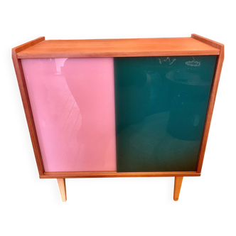 vintage Scandinavian display cabinet