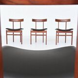 Inger Klingenberg dining chairs teak France & Son Denmark 1960