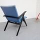 1950s armchair in blue