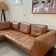 Montino Habitat Vintage Leather 5-Seater Sofa