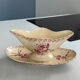 Red ironware sauce boat Gien honeysuckle model - ironware p