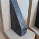 2 Stone Bookends – Art Deco Minimalist Design, France, c. 1930s–1950s