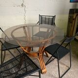 Bamboo table from the 1970s