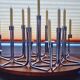 Vintage 60s modular candle holder