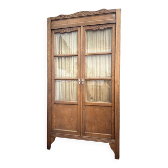 Art deco glass cabinet