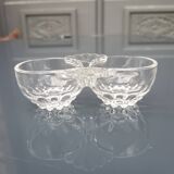 Crystal salt and pepper shakers