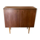 Two-door vintage free-standing buffet
