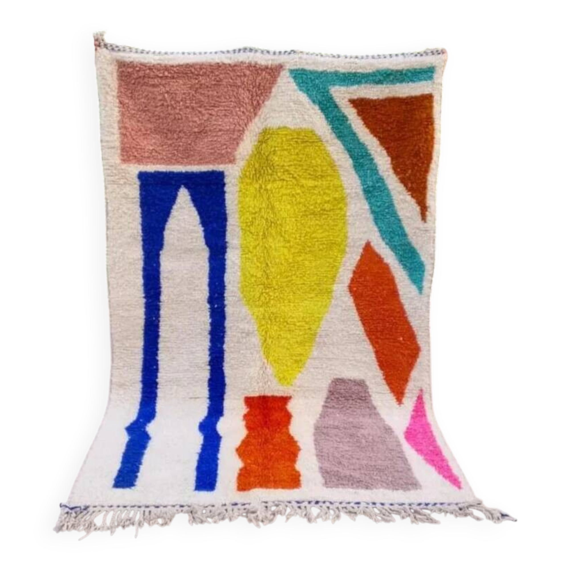 Tapis marocain en laine fait main