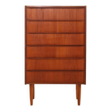 Danish teak design chest of drawers