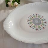 Plat Ovale en Porcelaine Vierzon Plat de Service