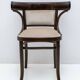 Thonet Austrian Curved Wood Armrests Chair, 1920s