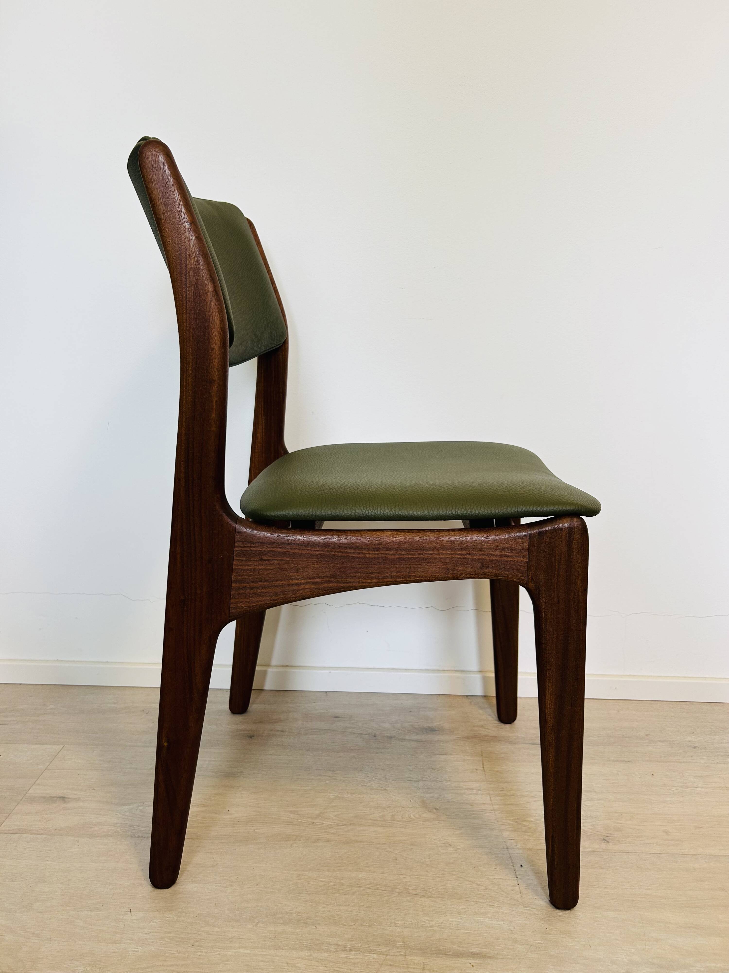 Scandinavian Style Teak Dining Chairs, 1960’s Set of 2