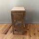 Vintage modernist bedside in oak 1950