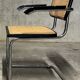 Black Cesca B64 chair by Marcel Breuer from the 1970s