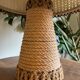 Lampe en corde 1960