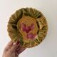 Vintage dessert service in majolica - Sarreguemines -