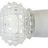 Vintage White Porcelain Ceiling Light, 1970s