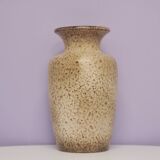 vintage taupe speckled West Germany vase Scheurich