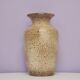 vintage taupe speckled West Germany vase Scheurich