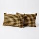 Set of 2 vintage kilim cushion covers 41x61 cm