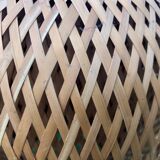 Bamboo ball pendant light