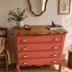 commode Peach cancan
