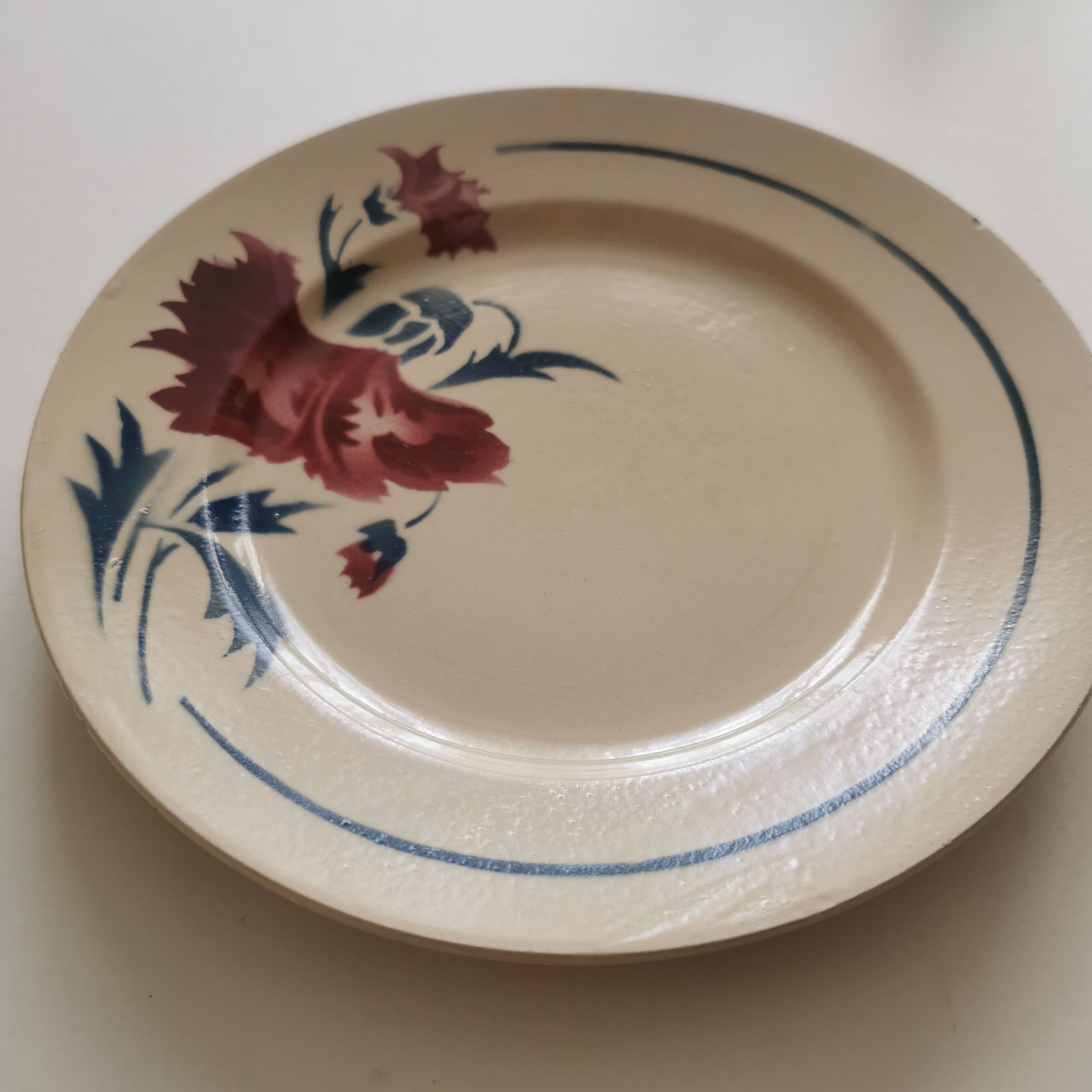 K&G Lunéville dessert plate, Annie model