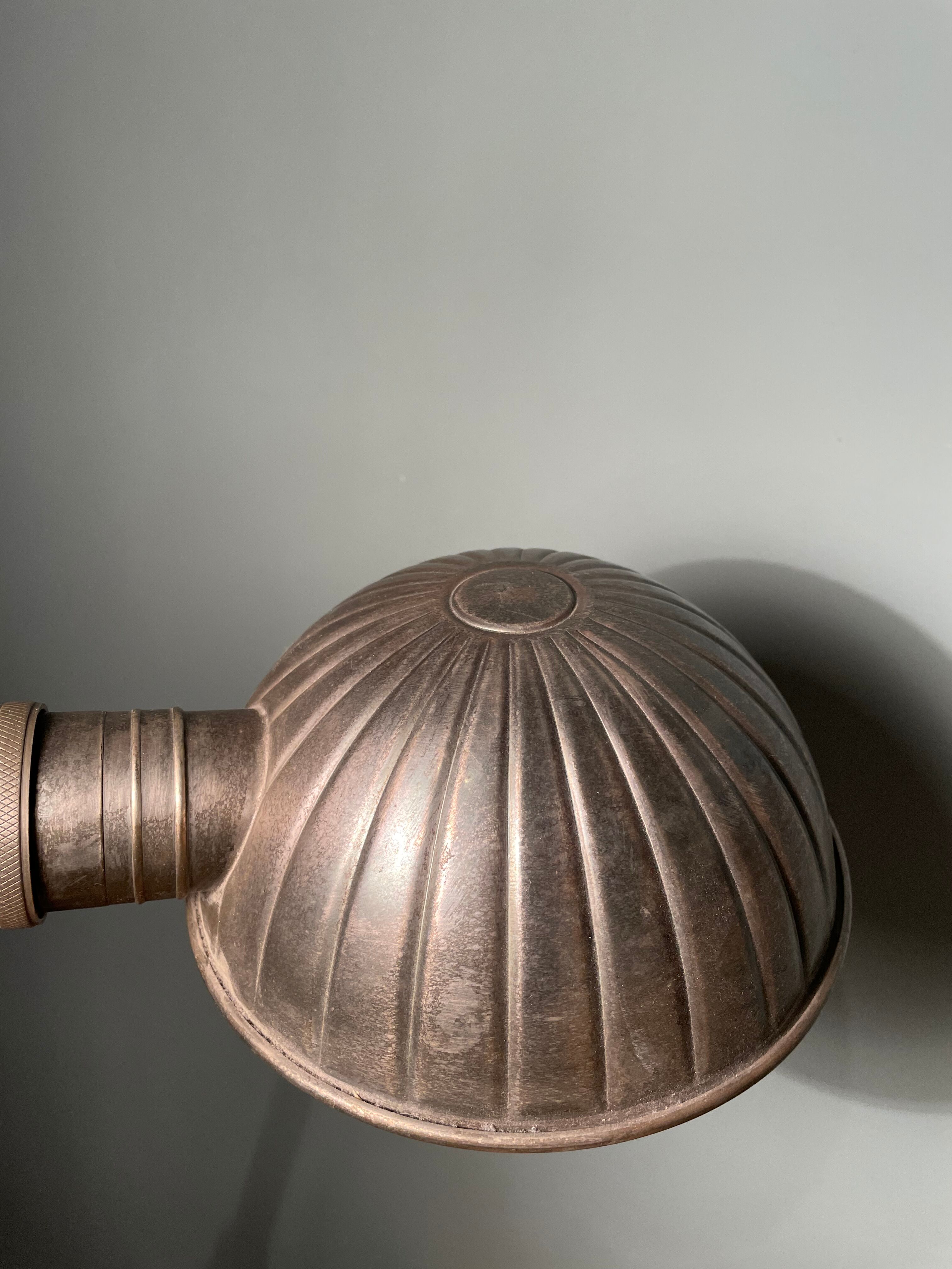 Vintage table lamp, industrial spirit