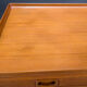 Asymmetrical Mid-Century Teak Desk with Bar, 1960s