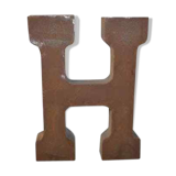 Industrial letter "h"