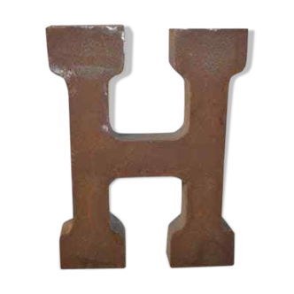 Industrial letter "h"