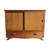 Vintage wooden furniture sliding doors