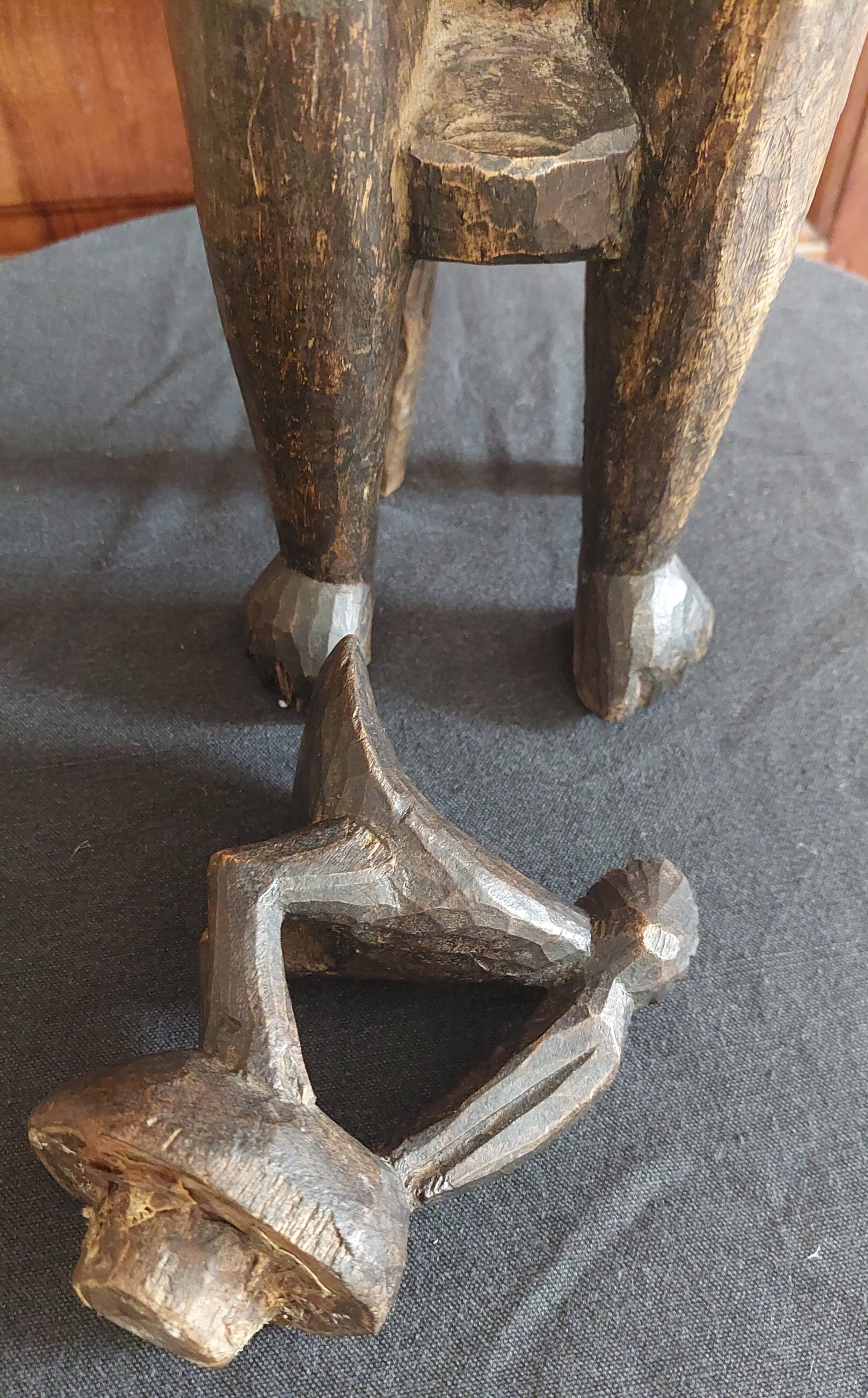 Statue de divination Sénoufo tugubele, Côte d'Ivoire seconde moitié du XXème s.
