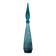 Carafe verre Empoli turquoise années 60