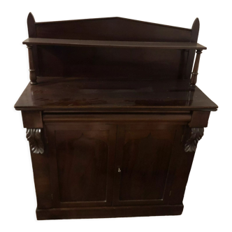 Two-door cabinet with drawer