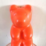 Wall lamp teddy bear plastic design 70s - 80s