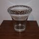 Mikasa germany vintage crystal champagne bucket cooler vase
