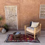 Moroccan carpet red - 84 x 177 cm