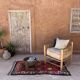 Moroccan carpet red - 84 x 177 cm