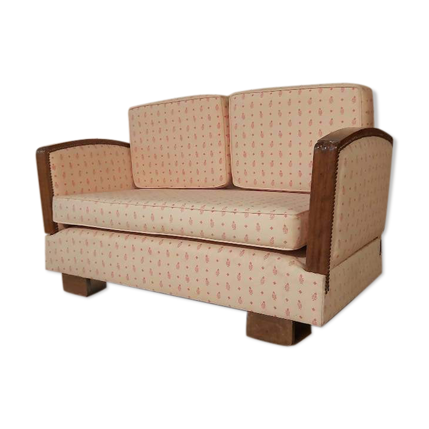 Old art deco style bench