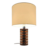 Cylindrical lamp in plexiglass and chrome by Feliceantonio Botta, circa 1980