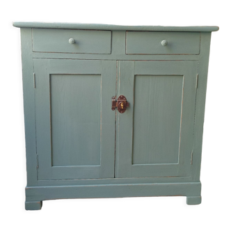 Parisian sideboard gray blue green