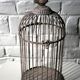 Cage à oiseaux en métal