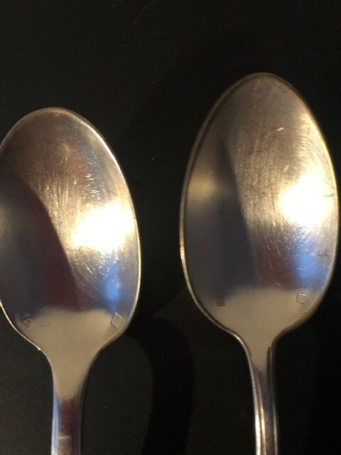 Art Deco orbrille christening cutlery 1925