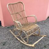 Rocking chair rattan