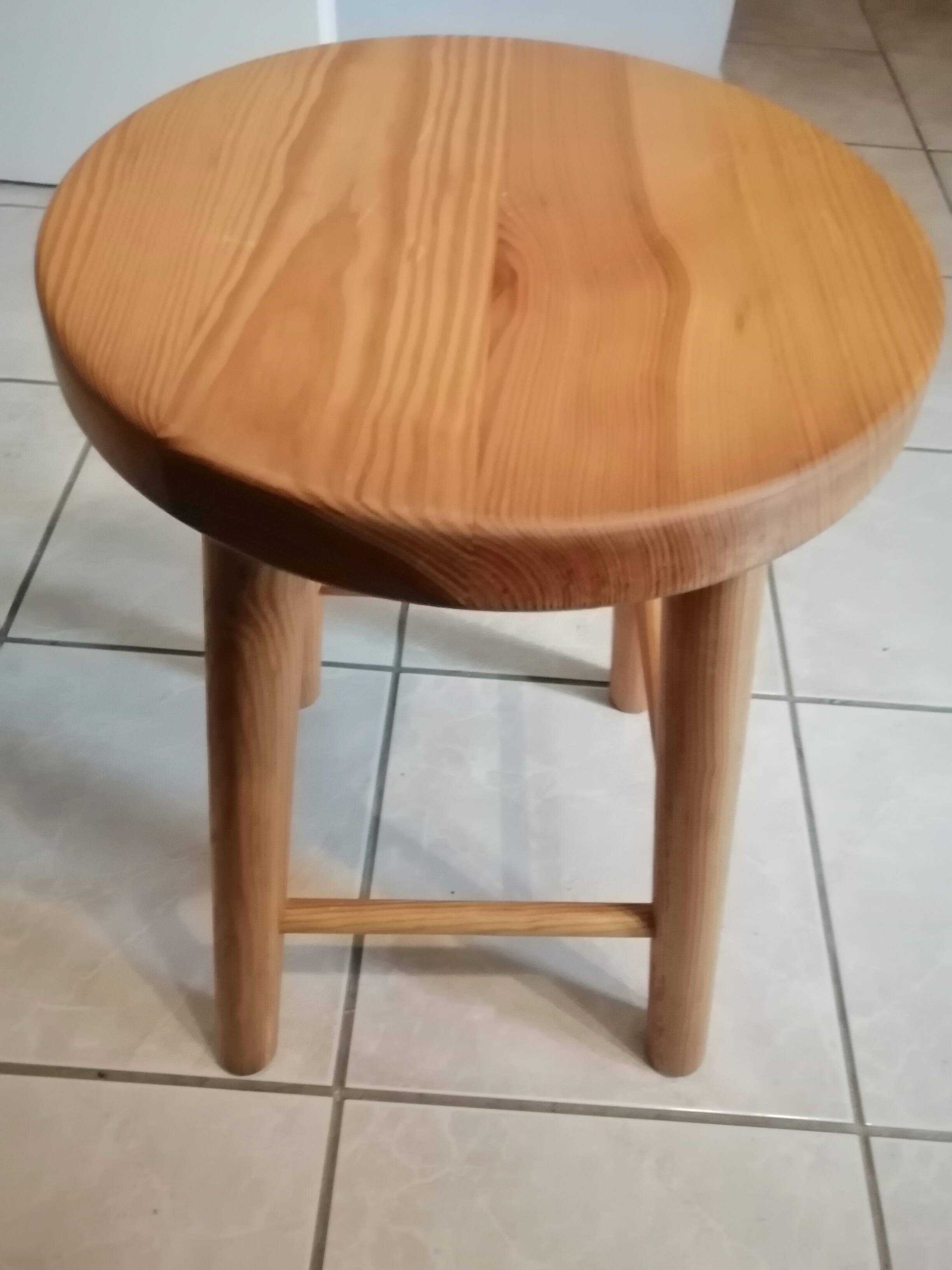 Wooden furniture stool