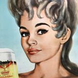 Brigitte Bardot advertising card